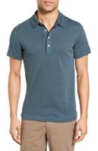 Men's Billy Reid Grant Trim Fit Polo - Blue