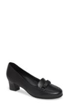 Women's David Tate Perky Loafer Pump Ww - Black