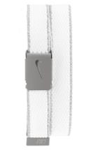 Men's Nike Knit Web Belt, Size - White