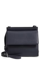 Calvin Klein 205w39nyc Leather Foldover Flap Crossbody Bag -