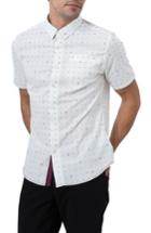 Men's 7 Diamonds Holiday In Spain Woven Shirt, Size - White