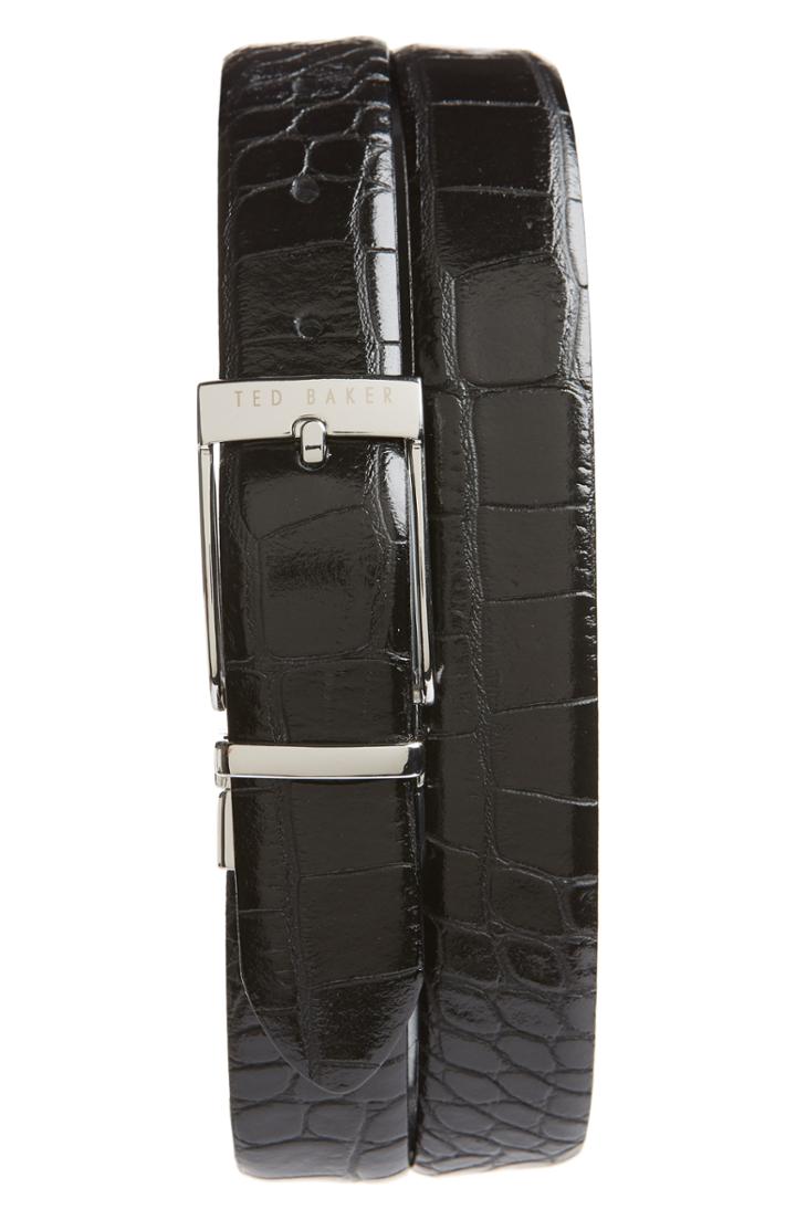 Men's Ted Baker London Penna Reversible Leather Belt