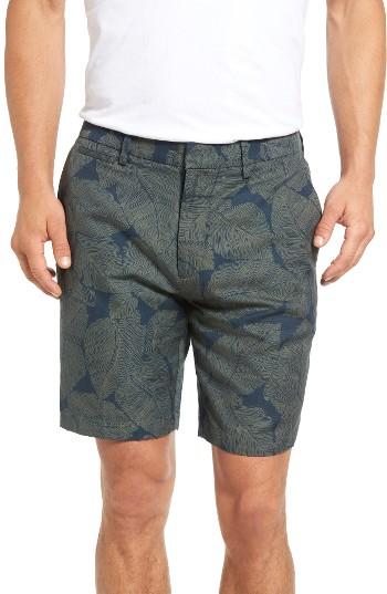 Men's Bonobos Parker Print Linen Blend Shorts