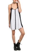 Women's Volcom Mix A Lot Trapeze Slipdress - White