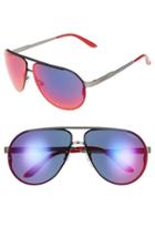 Men's Carrera Eyewear 65mm Aviator Sunglasses - Matte Dark Ruthenium/ Grey