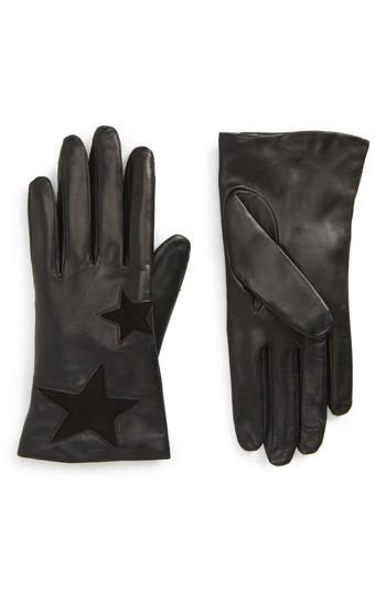 Women's Fownes Brothers Star Leather Gloves