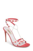 Women's Valentino Free Rockstud T-strap Sandal Us / 36eu - Pink