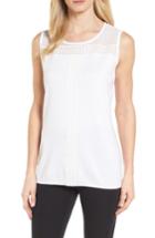 Women's Ming Wang Long Knit Tank - White