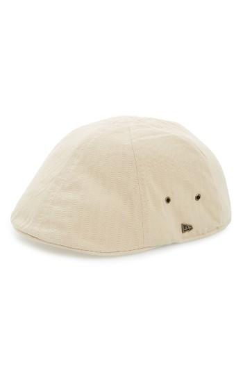 Men's New Era Cap Packable Driving Cap - Beige