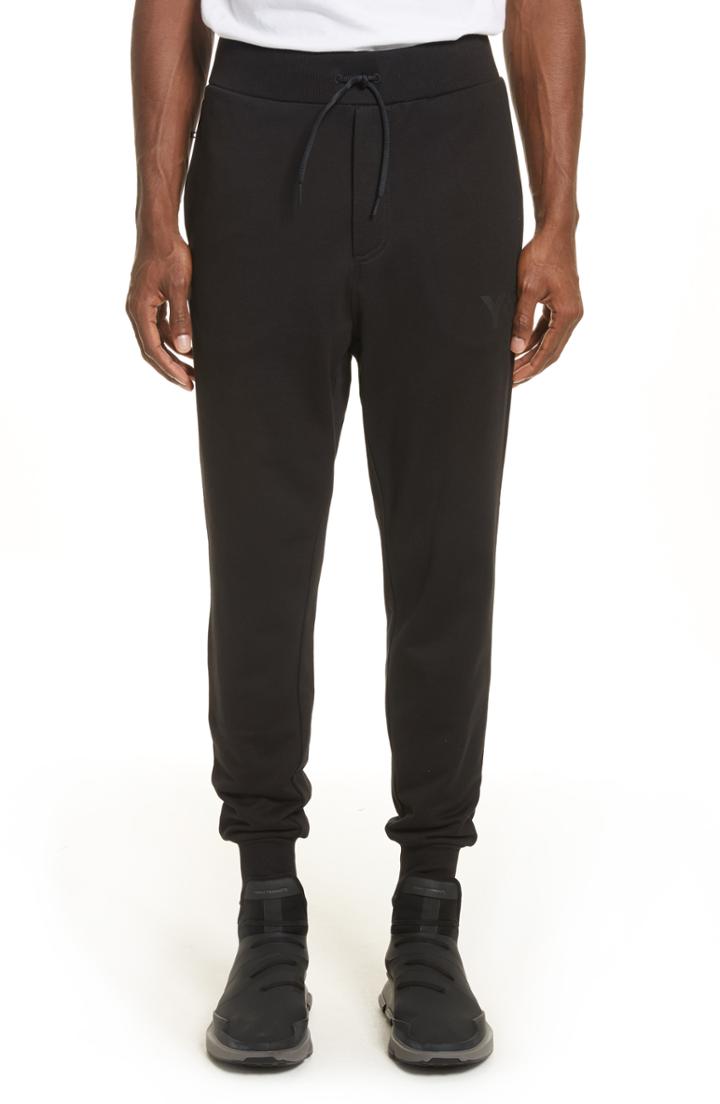 Men's Y-3 Classic Logo Print Jogger Pants