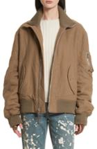 Women's Helmut Lang Re-edition High Collar Bomber Jacket