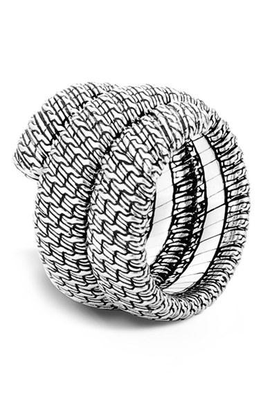 Women's John Hardy 'classic Chain' Double Coil Ring