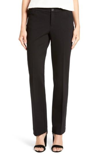 Women's Anne Klein Compression Flare Leg Ponte Pants - Black