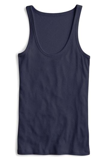 Women's J.crew 1993 Classic Favorite Tank, Size - Blue