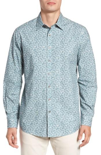 Men's Rodd & Gunn Mount Whitcombe Original Fit Sport Shirt - Blue