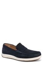 Men's Trask Sheldon Penny Loafer M - Blue