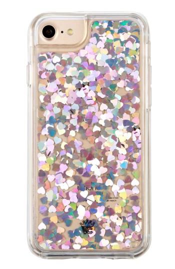 Velvet Caviar Holo Hearts Iphone 7 Case -
