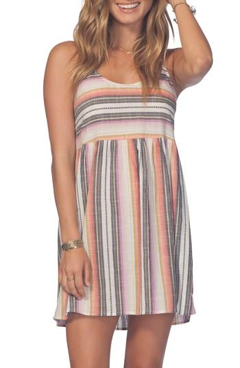 Women's Rip Curl Sayulita Stripe Dress - Black