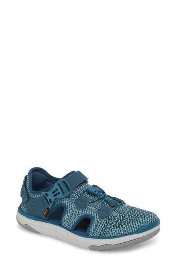 Women's Teva Terra Float Travel Knit Active Sandal M - Blue