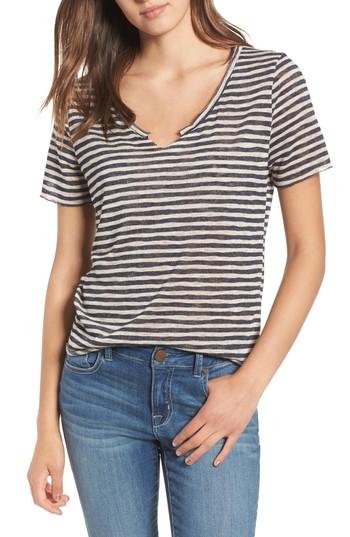 Women's Project Social T Suzie Stripe Tee - Blue