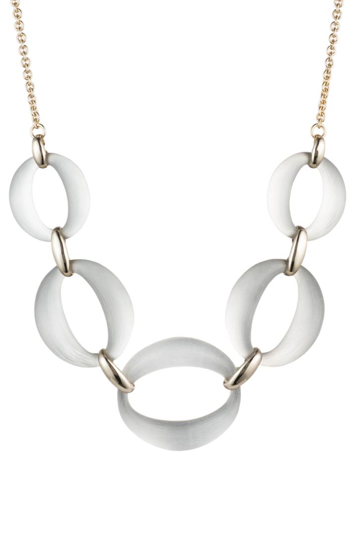 Women's Alexis Bittar Essentials Large Lucite Link Necklace