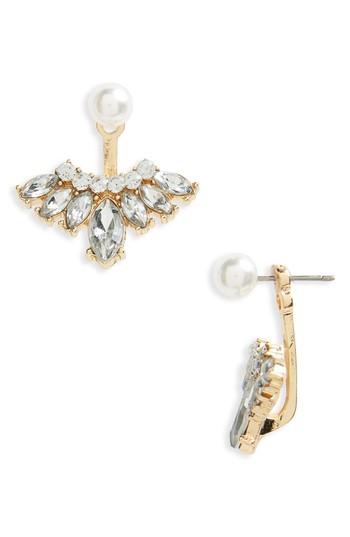 Women's Bp. Imitation Pearl & Crystal Ear Jackets