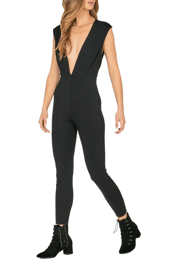 Women's Amuse Society Cat's Meow Jumpsuit - Black