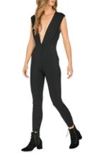 Women's Amuse Society Cat's Meow Jumpsuit - Black