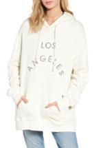 Women's Wildfox Los Angeles Oversize Hoodie - Ivory