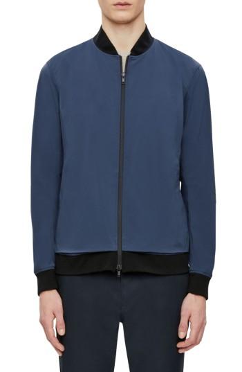 Men's Theory Bomber Jacket - Blue
