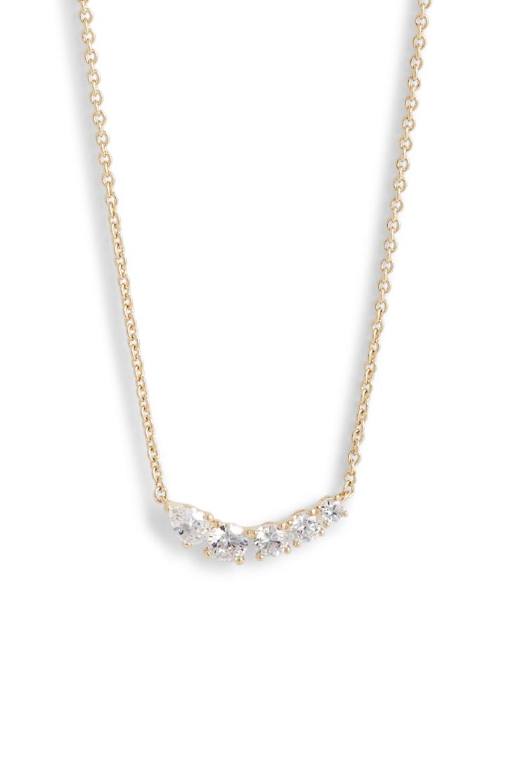 Women's Nadri Cubic Zirconia Meteor Necklace