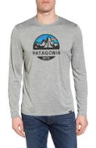 Men's Patagonia Logo T-shirt - Orange