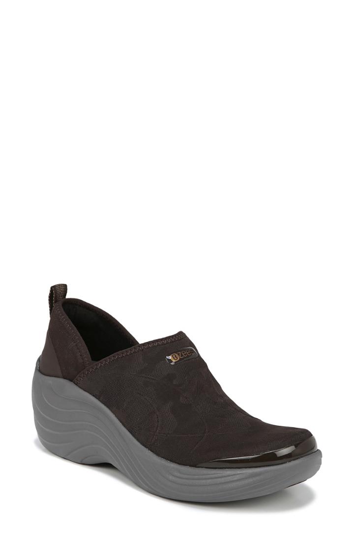 Women's Bzees Zsa Zsa Wedge Sneaker .5 M - Brown