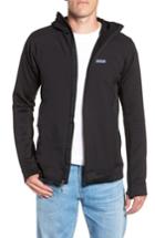 Men's Patagonia Crosstek Hybrid Hooded Jacket - Black