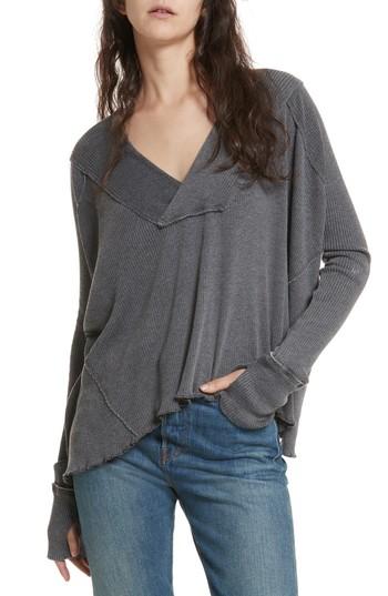 Women's Free People Oceanview Top - Black