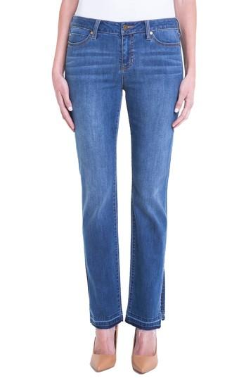 Women's Liverpool Jeans Company Tabitha Release Hem Straight Leg Jeans