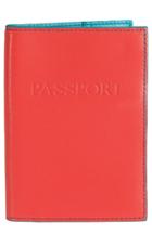 Lodis 'audrey' Passport Case - Coral