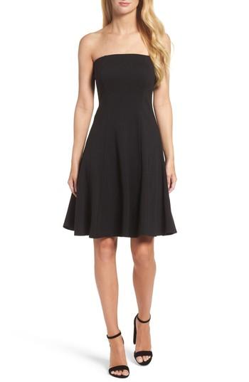 Women's Felicity & Coco Strapless Fit & Flare Dress - Black