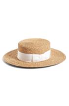 Women's Eric Javits 'gondolier' Boater Hat -