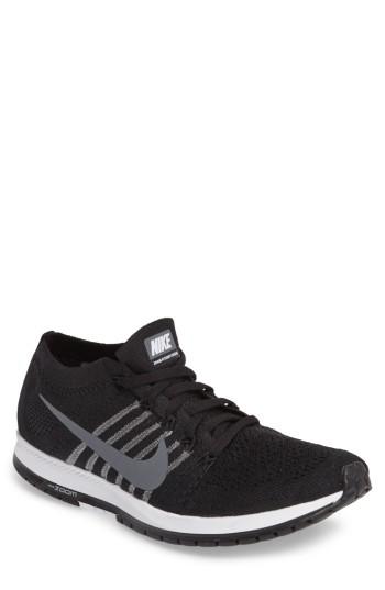 Men's Nike Zoom Flyknit Streak Running Shoe M - Black