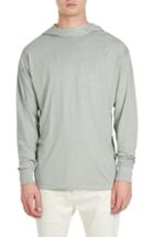 Men's Zanerobe Rugger Long Sleeve Hooded T-shirt, Size - Grey