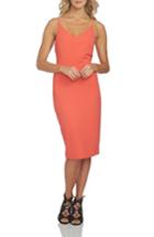 Women's 1.state Midi Slipdress - Coral