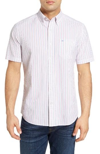 Men's Southern Tide Stripe Seersucker Sport Shirt