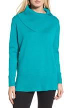 Women's Chaus Cowl Neck Sweater - Blue
