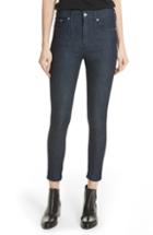 Women's Rag & Bone High Waist Skinny Jeans - Blue