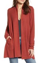 Women's Codexmode Open Front Cardigan - Brown