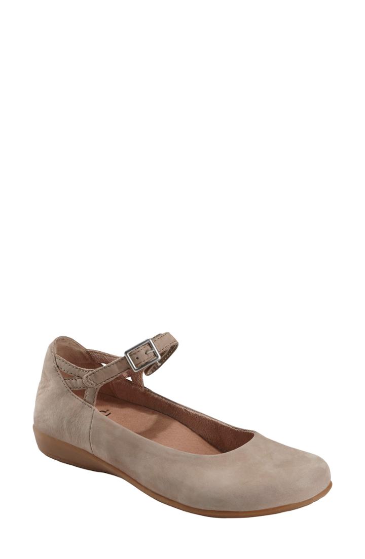 Women's Earth Alma Mary Jane Flat M - Beige