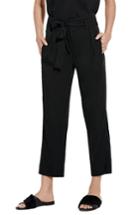 Women's Ayr The Mirage High Waist Crop Straight Leg Pants - Black