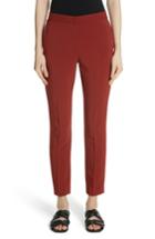 Women's Rosetta Getty Stretch Cady Skinny Trousers - Orange