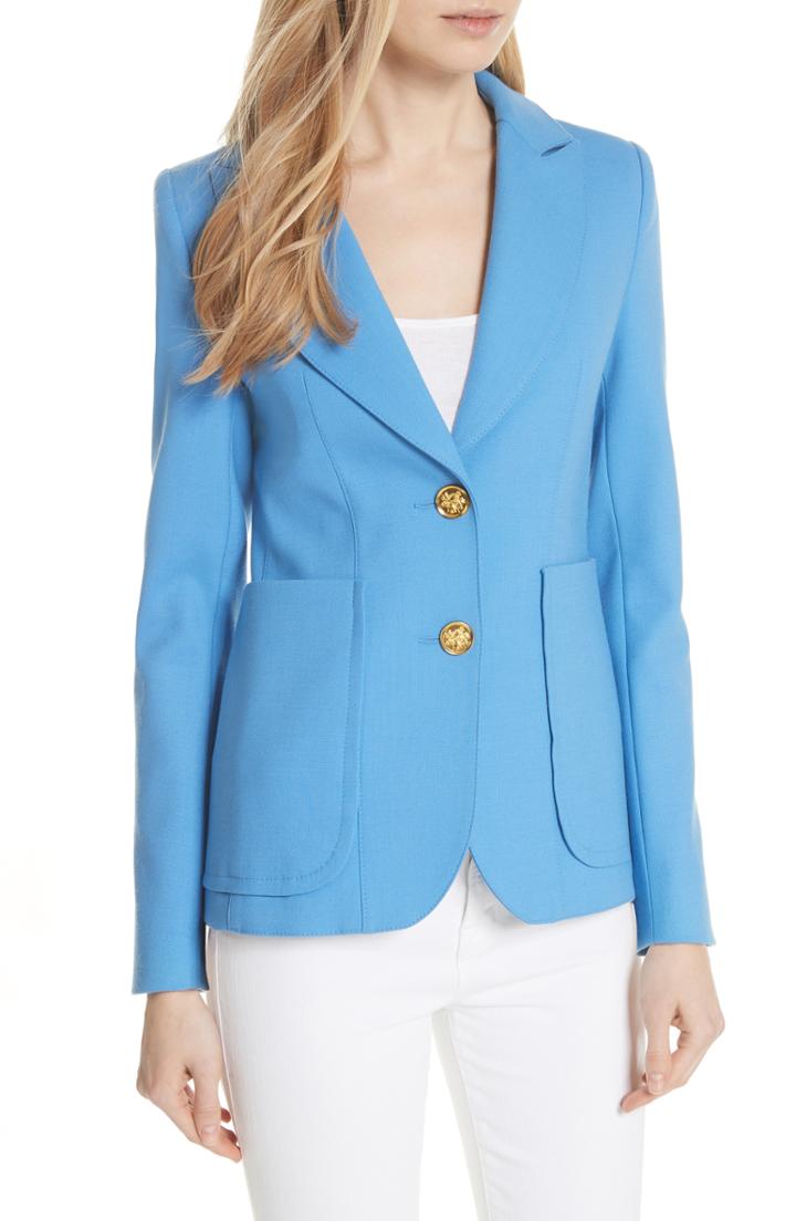 Women's Cushnie Et Ochs Shawl Collar Blazer